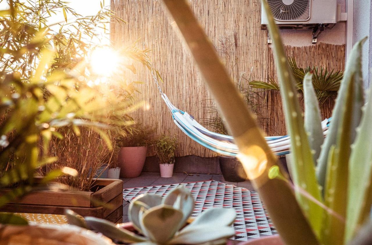 דירות קרלסרוהה The Kalifornia I Stilvoll Mit Urlaubsfeeling I Dachterrasse I Klima מראה חיצוני תמונה