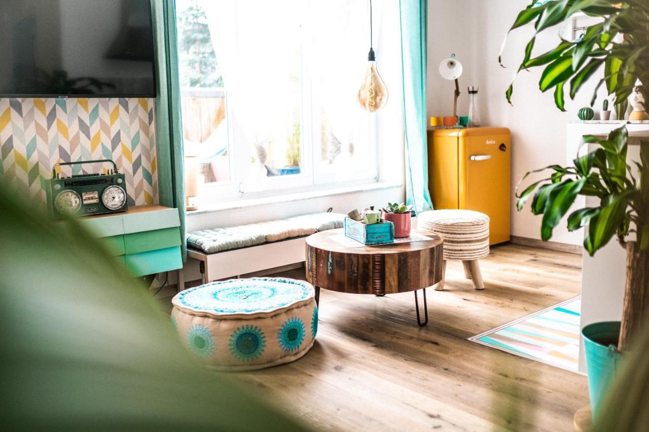 דירות קרלסרוהה The Kalifornia I Stilvoll Mit Urlaubsfeeling I Dachterrasse I Klima מראה חיצוני תמונה